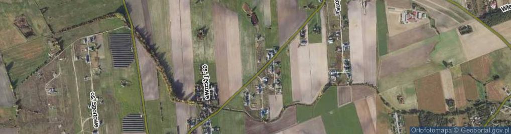 Zdjęcie satelitarne Szmaragdowa ul.